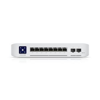 Switch de Rede Ubiquiti UniFi Enterprise 8 PoE | Aço inoxidável - 1