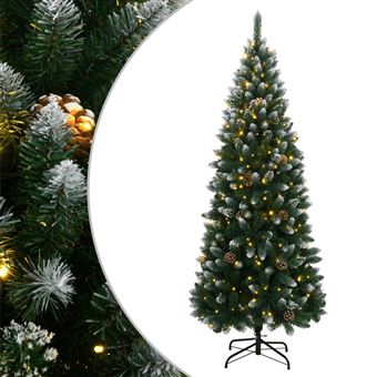 Árvore de Natal artificial vidaXL com 150 luzes LED | 150 cm - 1