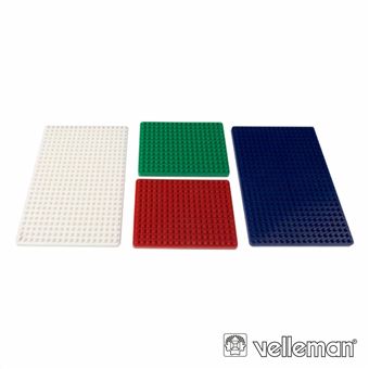 Placas para Mini Placas de Ensaio Velleman Conjunto de 4X - 1