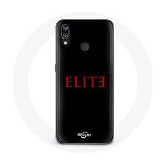 Capa Maniacase para Huawei P20 Lite Elite Temporada 5 Logotipo Vermelho Fundo Preto - 1