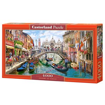 Puzzle CASTORLAND 400287 Charms of Venise | 4000 Peças - 1
