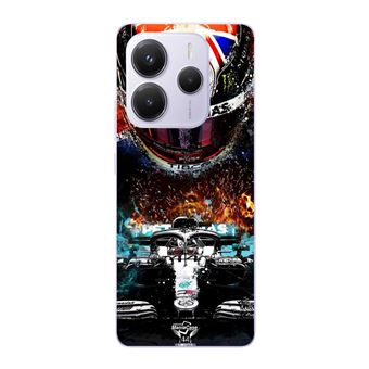 Capa Maniacase para Xiaomi Redmi Note 14 5G | lewis hamilton mercedes 44 - 1