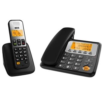 Telefone sem Fios INSYS DECT B4-3505 Combo - Preto - 1