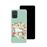Capa Hapdey para Samsung Galaxy A71 | Silicone Flexível em TPU | Design Verão, flores tropicais com flamingos - Transparente_2