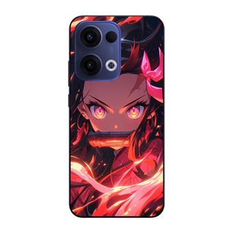 Capa Maniacase para Oppo Reno 13 5G | Demon Slayer Nezuko Kamado Manga anime - 1