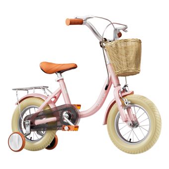 Bicicleta Infantil BEUNIK Vintage | Rodas de 12'' - Rosa - 1