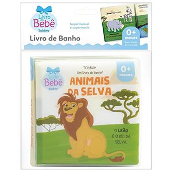 Tchibum - Um Livro De Banho! Animais Da Selva - 1