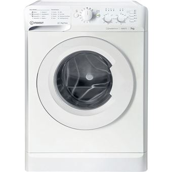 Máquina de Lavar Roupa Indesit MTWC 71296 W IT | 7 Kg | 1200 RPM | A | Branco - 1