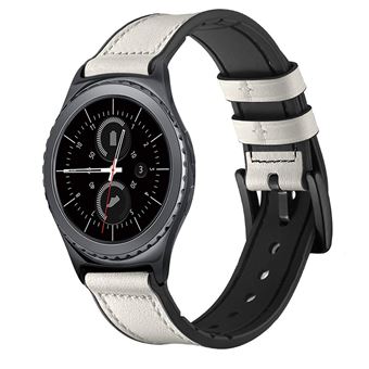 Pulseira de Couro WISETONY para HUAWEI Watch GT / 2 Pro Branco - 1