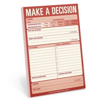 Knock Knock Pads: Make a Decision Pad - 1