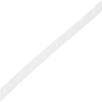 Tira para atar cabos Helos 6 - 60 mm / 10 m | Transparente - 1