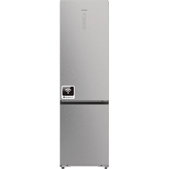 Frigorífico Combinado Hisense RB5P410SACC | 203x59,5x65,8 cm | 413 L | C | Aço inoxidável - 1