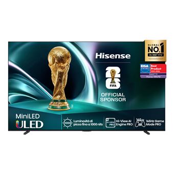 Smart TV Hisense 100U7Q | ULED | 4K UHD | 100'' | F - 1