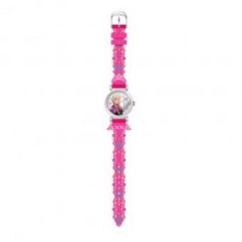 Relógio Analógico Pulseira Frozen Disney Caixa Metálica - 1