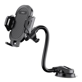 Suporte de Automóvel para Smartphone XO | Fixação Ventosa Pára-brisas - Preto - 1