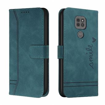 Capa ZURSANA para Motorola Moto G9 Play/E7 Plus | Pele PU | Magnética TPU | À Prova de Choque | Verde - 1
