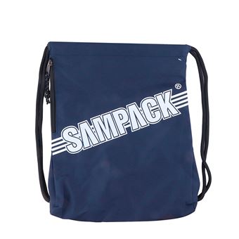 Bolsa de Desporto DAM com Corda e Zíper | Azul-marinho - 1