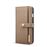 Capa PU divisão destacável 2-in-1 castanho para Apple iPhone 8 Plus/7 Plus_2