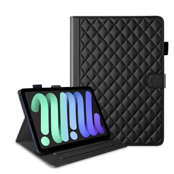 Capa FOXDOCK para iPad mini (2024) | TPU Flexível | Suporte Multiângulo | Preto - 1
