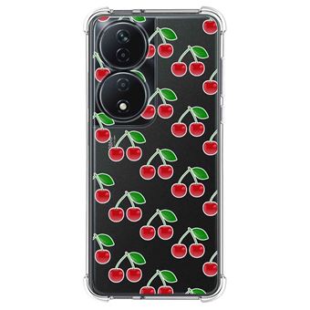 Capa de silicone TUMUNDOSMARTPHONE para Honor X7b anti-choque | desenhos Cherry Drawings - 1