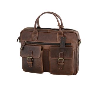 Pasta em Pele MP ADVENTURE - Castanho - 1