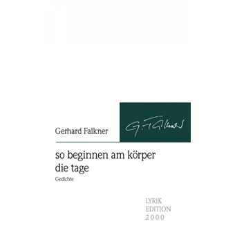So Beginnen Am K Rper Die Tage - Paperback / softback - 2007 - 1