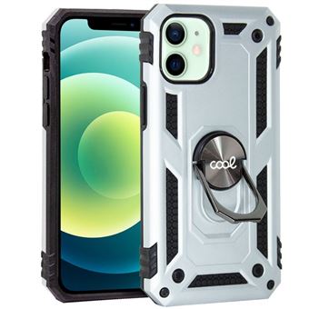 Capa COOL para iPhone 12/12 Pro Hard Ring Silver - 1