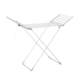 Estendal Elétrico Dobrável com Asas InnovaGoods Warmmat | Tela Touch | Temporizador | Controlo de Temperatura | 148 x 112 x 54 cm - 1