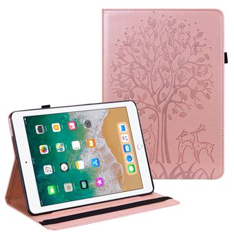 Capa PU com Fundo de Dourado Rosa Magunivers para iPad 9.7 inch (2018)/9.7 inch (2017)/iPad 5/6 - 1