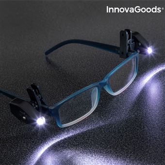 Clipe LED para Óculos 360º InnovaGoods | Pack de 2 - 1