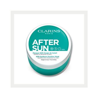 Loção para Depois Do Sol Clarins After Sun SOS Sunburn Soother Mask - 1