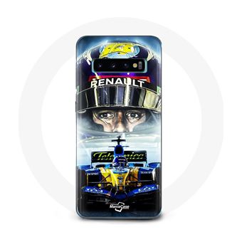 Capa Maniacase para Samsung Galaxy S10 Plus Fórmula 1 Fernando Alonso Díaz Piloto de Corrida Espagnol de F1 - 1