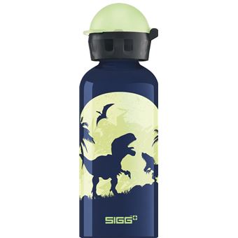 Garrafa Térmica SIGG Kids Water Bottle Glow Moon Dinos | Azul, Amarelo - 1
