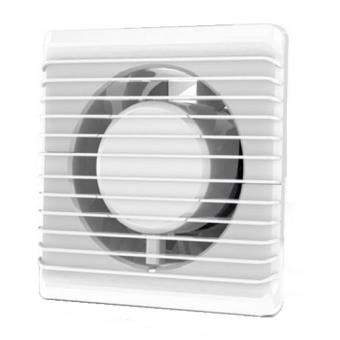 Ventilador de parede padrão Airroxy planet eneRgy 120 TS 36dB 125mm 140m3/h 10W Parede Timer - 1