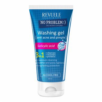 Gel de Limpeza Facial Revuele | NO PROBLEM | com Ácido Salicílico - 1