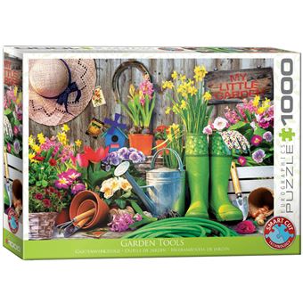 Puzzle Eurographics Garden Tools | 1000 Peças - 1