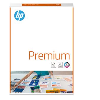 Papel para impressão hp premium 500/a4/210x297 a4 (210x297 mm) 500 folhas branco - 1
