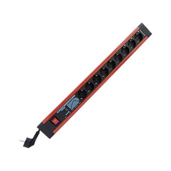 REV Supra-Line Ciabatta 9x extensão elétrica 3,8 m 9 tomada(s) CA interior Preto - 1