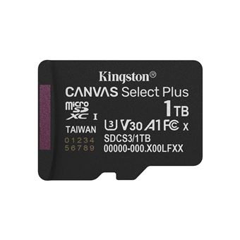 Cartão de Memória Kingston Technology Canvas Select Plus Gen3 | Preto - 1