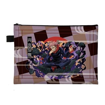 Porta Documentos Sunny Holiday Jujutsu Kaisen Ryomen Sukuna - Castanho - 1