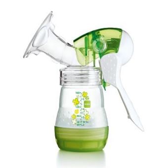 Bomba Tira Leite MAM Manual Breast Pump | Verde, Transparente - 1