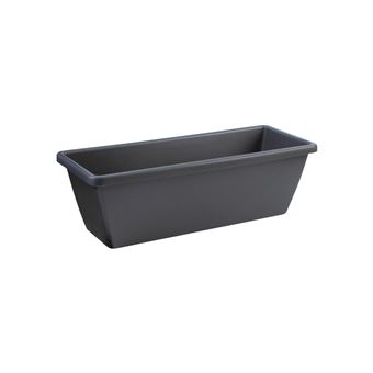 Vaso para Plantas elho barcelona trough 50cm | Antracite - 1