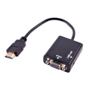 Conversor HDMI para VGA OnShop c/ Audio Jack 3.5 mm - 1