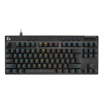 Teclado Gaming com Fios Logitech G PRO X TKL RAPID | Idioma: Inglês US | Preto - 1