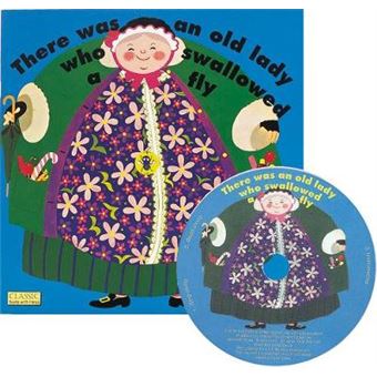There Was An Old Lady Who Swallowed A Fly Classic Books With Holes 8X8 With Cd - 1