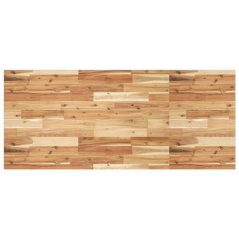 Tampo de secretária vidaXL | 120x60x2 cm | acácia maciça acabamento a óleo - 1