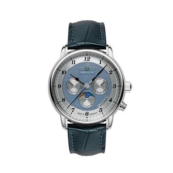 Relógio Zeppelin Friedrichshafen MoonPhase 8536-3 | Azul - 1