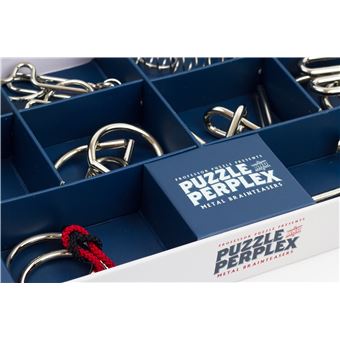 Conjunto de 10 Jogos Metal Ultimate Puzzle Collection Professor Puzzle PX2041 - 1