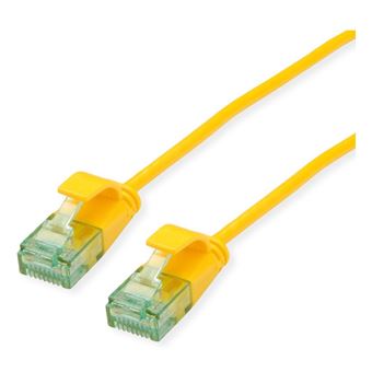 Cabo de Rede ROLINE 21.45.3420-100 | Amarelo - 1