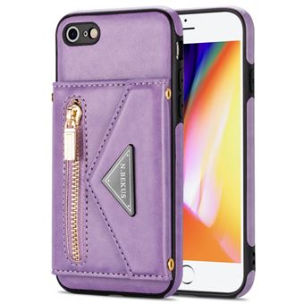 Capa Pu magunivers N.Bekus à Prova de Choque com Muleta e Tanga Roxo para Iphone 7/8 4.7''/Se (2Nd Generation) - 1